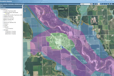 NEDNR Floodplain Map