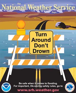 Turn Around, Don't Drown.